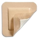 Dressing Foam Mepilex Border Self Adherent soft silicone 4x4 - Molnlycke 295300