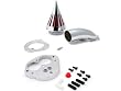 2000 & up Kawasaki Vulcan 1500 1600 Classic Fuel Injected Only Cruiser High Quality Chrome Billet Aluminum Cone Spike Air Cleaner Kit Intake Filter Motorcycle