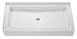 DreamLine SHTR-1136480-00 36 x 48 Single Threshold Shower Base White