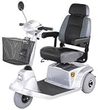 Mid-Range Three Wheel Scooter, Silver