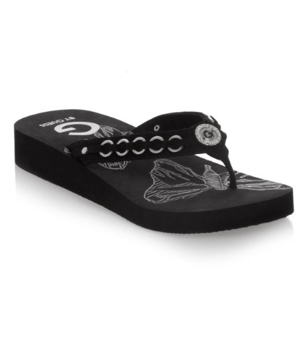 G by GUESS Addia Flip Flop, BLACK (9)