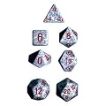 Polyhedral 7-Die Speckled Dice Set