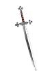 Knights Sword Medieval Reniassance Dark Ages Weapon Theatre Costumes Accessory
