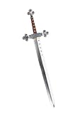 Knights Sword Medieval Reniassance Dark Ages Weapon Theatre Costumes Accessory