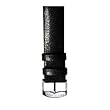 Philip Stein 20mm Pashimina Black Pearl Leather Strap 2-cpb from Philip Stein