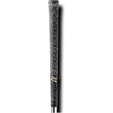 Golf Pride Tour Wrap BCT Cord Golf Grip - .600 Round (Black / Gold Logo)