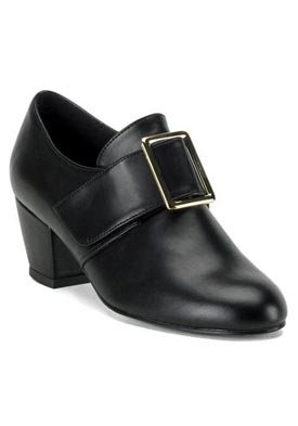 PILGRIM-14, Black Pu, Size: Women's US Size 12 