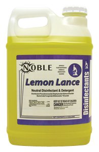 31gMFP7p0qL 2.5 Gallons Noble Chemical Lemon Lance Lemon Disinfectant & Detergent Cleaner