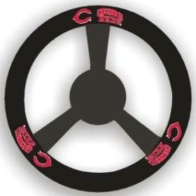 Cincinnati Reds Leather Steering Wheel Cover