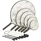 Remo Percussion Paddle Drums (8, 10, 12 & 14 Set w/ 4 Balls)