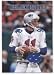 1998 Playoff Momentum Team Threads Home #11 Drew Bledsoe - New England Patriots (Autographed Piece of Authentic Game-Worn Jersey / #11 JSY Cut on Back) (Football Cards)