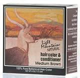 Light Mountain Natural Medium Brown Hair Color & Conditioner