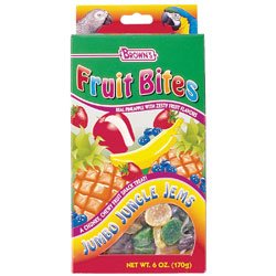 Brown's Fruit Bites Jumbo Jungle Jems Bird Treats 