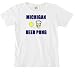 Michigan Beer Pong Women's Cut T-Shirt