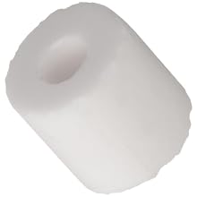 99% Alumina Ceramic Insulating Beads, Opaque White