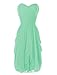 Melantha Short Strapless Chiffon Prom Dress Evening Dresses