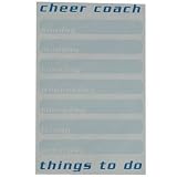 Cheer Coach Notepad