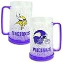 Minnesota Vikings 16oz Crystal Freezer Mug