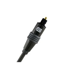 XO Optisches Toslink Digital - Kabel 2m / 2 Meter Premium gefallen auf installieren Serie - geeignet f�r PS3, Sky, Sky HD, LCD, LED, LCD, Blu-ray, Heimkino-Anlagen, AV-Verst�rker