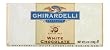 Ghirardelli White Chocolate Baking Bar, 4 Oz