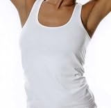4er PACK Tanktops weiß in Sinlge Jersey von Remixx. Die
