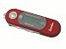 Techwise Flash MP3 Player 1GB with FM Radio, USB 2.0, Red