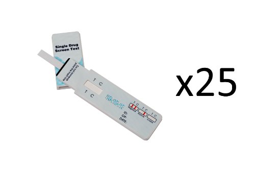 25 Single Panel THC (Marijuana) Drug Test w/cassette Single Panel THC (Marijuana) Drug Test w/cassette 25 Pack