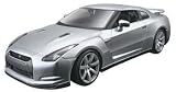 2009 Nissan Skyline GTR Silver Diecast Metal Car Model Kit