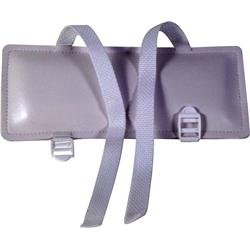Click here to buy Belmonte Sousaphone Pads and Straps, Cb3544 Floating Foam Shoulder Pad - White.