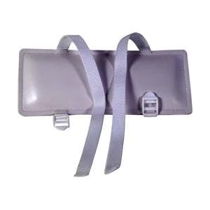 Click here to buy Belmonte Sousaphone Pads and Straps, Cb3542 Bottom Bow Saver Pad - White.