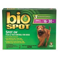 Bio Spot Dog Topical - 16 to 30 lb. - 3 pk.