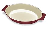 Review Cuisinart CCB20-36RR / Cuisinart Chef's Classic Ceramic Bakeware 14-Inch Open Oval Baker, Rich Red