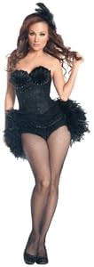 Mystery House Swan Costume, Black, Small