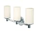 Gatco 1686 Latitude II Triple Sconce, Chrome