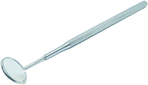 High grip Dental mouth mirror 6 edges handle with diameter of 0.65 cm by Wise Linkers USA