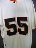 Signed Lincecum, Tim Authentic 2010 National League All-Star Jersey