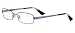EMPORIO ARMANI UNISEX rectangular Shiny Azure EYEGLASSES FRAME EA 9388 HGF