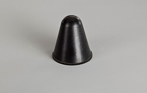 Self Adhesive Rubber Bumper Feet .787" Inches (20.0 Mm) X .886" Inches (22.5 Mm) - 25 Pack - BS57 Black