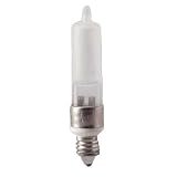50 Watt JD Type Halogen Light Bulb / E11 Base (Mini Candelabra) / 130 Volt / Long Life JD Style Halogen