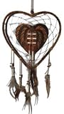 Produkt-Bild: PEMA wundersch&ouml;ner Traumf&auml;nger Dreamcatcher 22 cm in Herzform f&uuml;r Kinder und Erwachsene