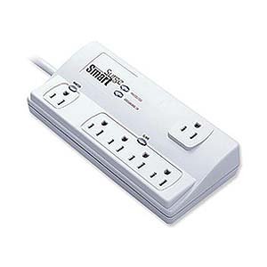 Electronics: 6 Outlet Smart Surge Strip w/1 Always On Outlet