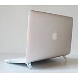 Clear mCover&reg; Hard Shell Cover Case   Free Keyboard Skin for A1342 White Unibody MacBook 13-inch (Model No. A1342, Order # MC207LL/A MC516LL/A, released after Oct. 20, 2009)