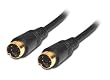 6 FT S-Video SVideo Cable Gold Male/Male Camcorder 6ft