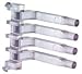 LUMEX LPF-C041303S Light Pipe, Right Angle, 23.84 mm, Circular with Flat Top, 4, Transparent, Surface (100 pieces)