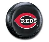 Americans Sport's Cincinnati Reds Black Tire Cover