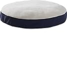 Woolrich Dog Gone Smart&trade; Round Canvas/Sherpa Dog Bed 24, NAVY (Blue)