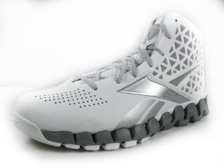 Reebok Mens Basketball Shoes ZIGTECH ZIG SLASH White / Silver SZ 10