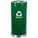 Witt Industries Steel 3 Opening Recycling Container with 3 Plastic Liners, Round