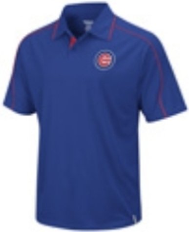 Mens Chicago Cubs Coaches Active Polo Shirt - M