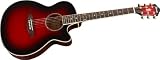 Ibanez Aeg20e Flamed Sycamore Top Acoustic-Electric Guitar